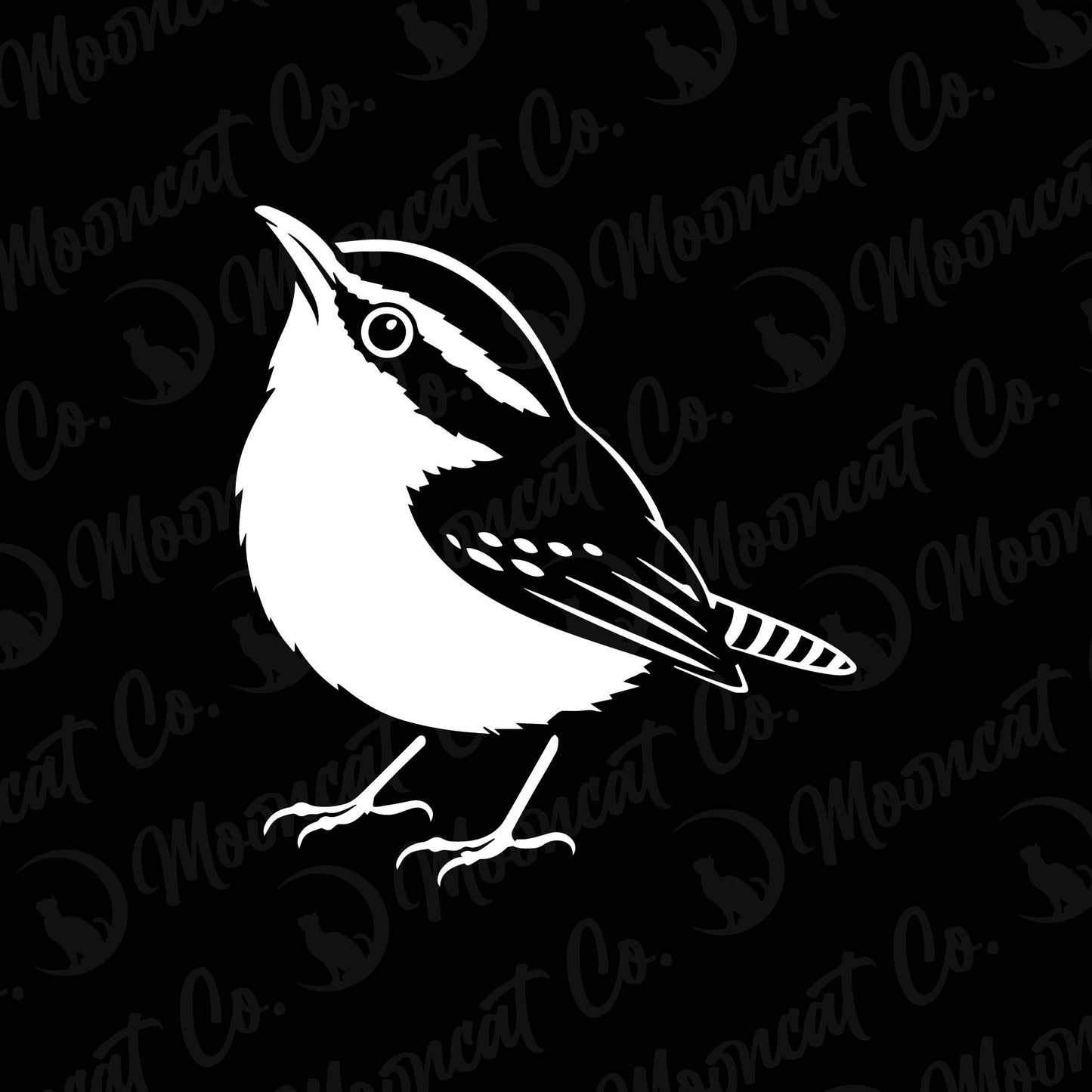 Carolina Wren Vinyl Decal