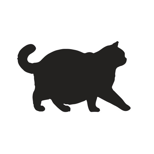 Fat Cat Vinyl Decal